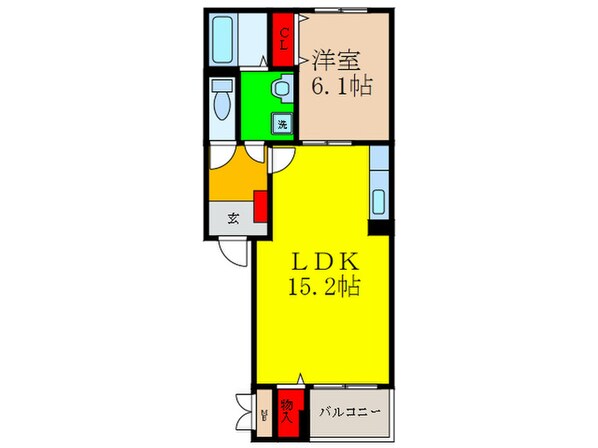 コージー コートの物件間取画像